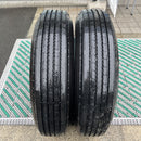 225/80R17.5、123/122L、DUNLOP、SP330k、中古夏タイヤ2本セット:16000円