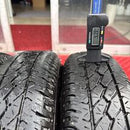 145R12 LT 8PR ブリヂストン K305 中古夏タイヤ4本セット:10000円
