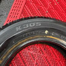 145R12 LT 8PR ブリヂストン K305 中古夏タイヤ4本セット:10000円