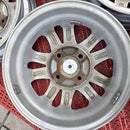 12インチ　12×4.00B 100/4H +43 中古アルミホイール4本セット:10000円