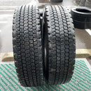 11R22.5, 16PR, BRIDGESTONE, W987, 中古冬タイヤ 2本セット:32000円