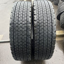 11R22.5,16PR, ブリヂストン W900, 中古冬タイヤ 2本セット:35000円