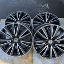 18インチ 18×8J 5H 114.3 +45 中古アルミホイール4本セット:30000円
