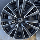 18インチ 18×8J 5H 114.3 +45 中古アルミホイール4本セット:30000円