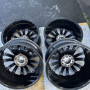 18インチ 18×8J 5H 114.3 +45 中古アルミホイール4本セット:30000円
