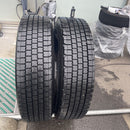 275/80R22.5. 中古再生　ブリヂストン 激安美品 2本セット:30000円
