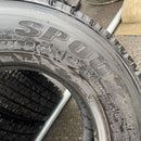 225/90R17.5 DUNLOP SP002 中古スタッドレス 4本セット:38000円