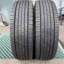295/80R22.5, DUNLOP, SP628, 中古ミックスタイヤ, 2024年製, 2本セット:61,000円