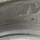 295/80R22.5, BRIDGESTONE, M800, 中古ミックスタイヤ, 2本セット:45,500円