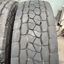 295/80R22.5, BRIDGESTONE, M800, 中古ミックスタイヤ, 2本セット:46000円