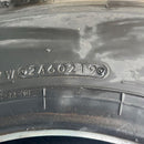 700R16, 12PR, TOYO, M134, 中古夏タイヤ　イボ付, 2019年製, 2本セット:18,000円