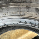 205/70R17.5, 115/113N, DUNLOP, LV01, 中古スタッドレス, 2024年製, 激安美品, 4本セット:28,000円