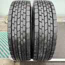 275/80R22.5, DUNLOP, SP688, イボ付ミックスタイヤ, 2022年製, 激安美品, 2本セット45,000円