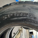 275/80R22.5, DUNLOP, SP688, イボ付ミックスタイヤ, 2022年製, 激安美品, 2本セット45,000円