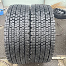 295/70R22.5 BRIDGESTONE W900 中古スタッドレス　2本セット:44000円