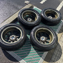 205/60R16 アルミホイール付き，16×6.5J ．114.3，　　ET 47． ダンロップ　2023年製 中古スタッドレス ４本セット:48000円