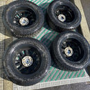 205/65R15 、アルミホイール付き　5穴，15×6J． 5×100．ET 52 グッドイヤー　2022年製 ４本セット:48000円
