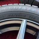 155/65R13,グッドイヤー,4H-100+45,ホイール付,中古冬タイヤ　　　　4本セット:24000円