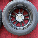 155/65R13,グッドイヤー,4H-100+45,ホイール付,中古冬タイヤ　　　　4本セット:24000円