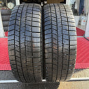 205/60R16, 96Q, ダンロップ, WM03, 中古スタッドレス, 2022年製, 激安美品, 2本セット:12,000円