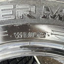 175/65R15, 84Q, ダンロップ, WM02, 中古スタッドレス, 2024年製, 激安美品, 4本セット:22,000円