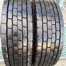 255/70R22.5 ダンロップ　地山中古　2024年 激安美品　2本セット:44000円
