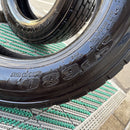 255/70R22.5 ダンロップ　地山中古　2024年 激安美品　2本セット:44000円
