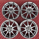 15インチアルミホイール 15×5.5J,4-100,+50 中古4本セット:24000円