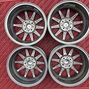 15インチアルミホイール 15×5.5J,4-100,+50 中古4本セット:24000円