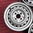 13インチ 鉄ホイール 13×5J,4/100,日産ADバン純正 中古4本セット:15000円