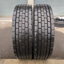 255/70R22.5, DUNLOP, SP680, 中古ミックスタイヤ, 2023年製, 激安美品, 2本セット:44,000円
