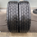 255/70R22.5, 143/140J, DUNLOP, SP680, 中古ミックス　2024年製, 2本セット:44,000円
