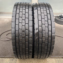 255/70R22.5, 143/140J, DUNLOP, SP680, 中古ミックス　2024年製, 2本セット:44,000円