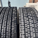 275/80R22.5 ブリヂストンダンロップ　中古冬タイヤ8本セット：136000円