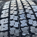 12R22.5,16PR, M919, 再生冬タイヤ イボ付 ほぼ新品 2本セット:44000円