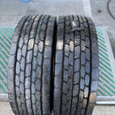 245/70R 19.5 ダンロップ　中古地山　　　ほぼ新品　激安美品　2本セット:25000円