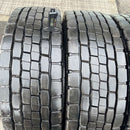 265/70R1９.5 ダンロップ　9分山 ミスクタイヤ　2025年 激安美品　4本セット:80000円