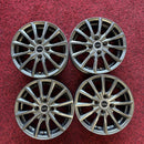 14×5.5J 4H PCD100. 45 アルミホイール4本セット：18,000円