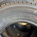 145/80R12. 74Q. YOKOHAMA. IG50 イボ付未使用品　冬タイヤ4本セット：14,000円