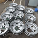 TOPY 鉄ホイール　新品　22.5×7.50 . 8穴　　激安美品　10本セット:131000円
