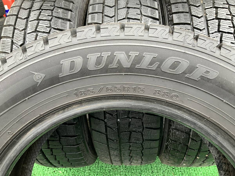 185/65R15 DUNLOP WM02 激安美品　4本セット：16000円