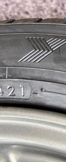 155/65R14 YOKOHAMAホイール付きスタッドレスタイヤ4本セット:33000円④