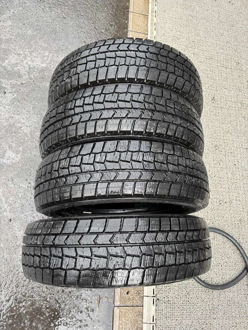 175/65R15 ダンロップ WM02 中古冬タイヤ 4本:18000円